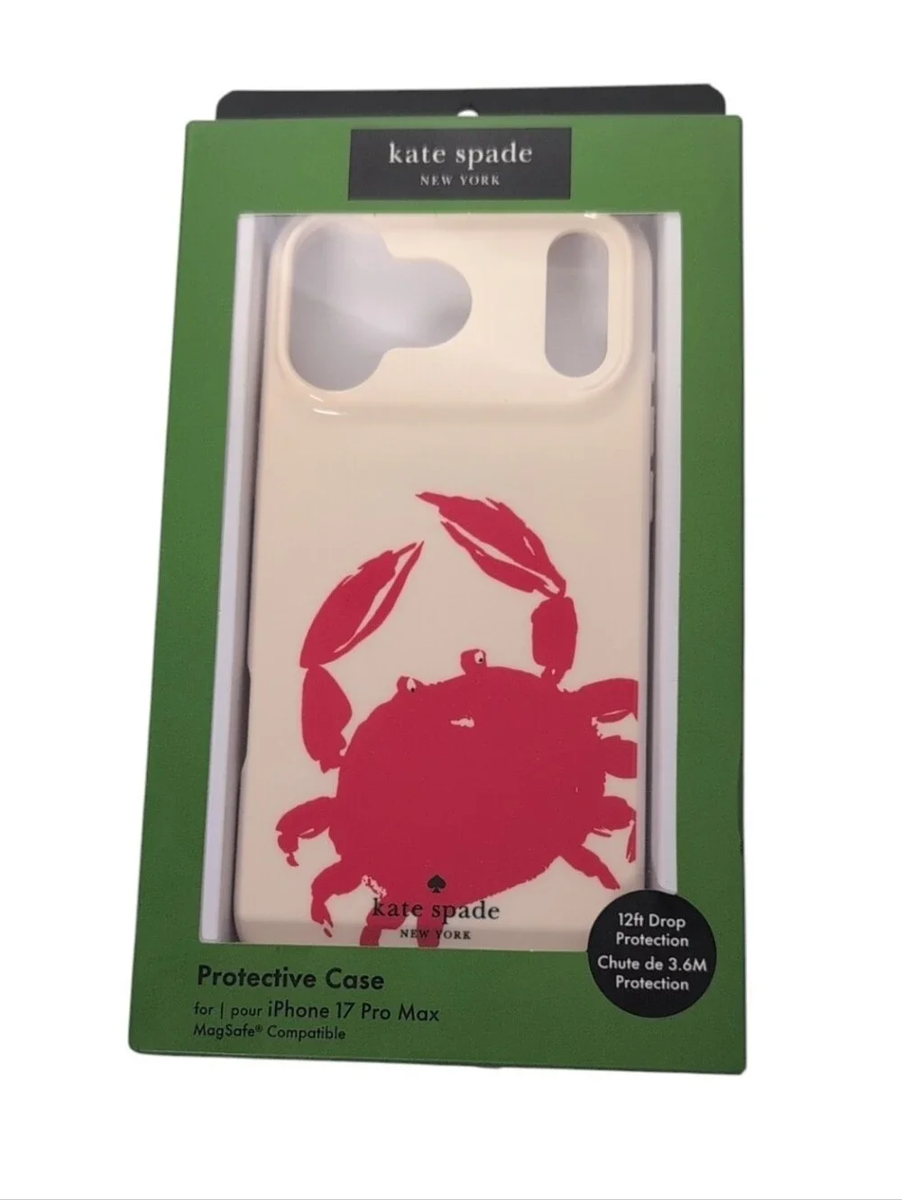 Kate Spade Crab Phone Case iPhone 17 Pro Max